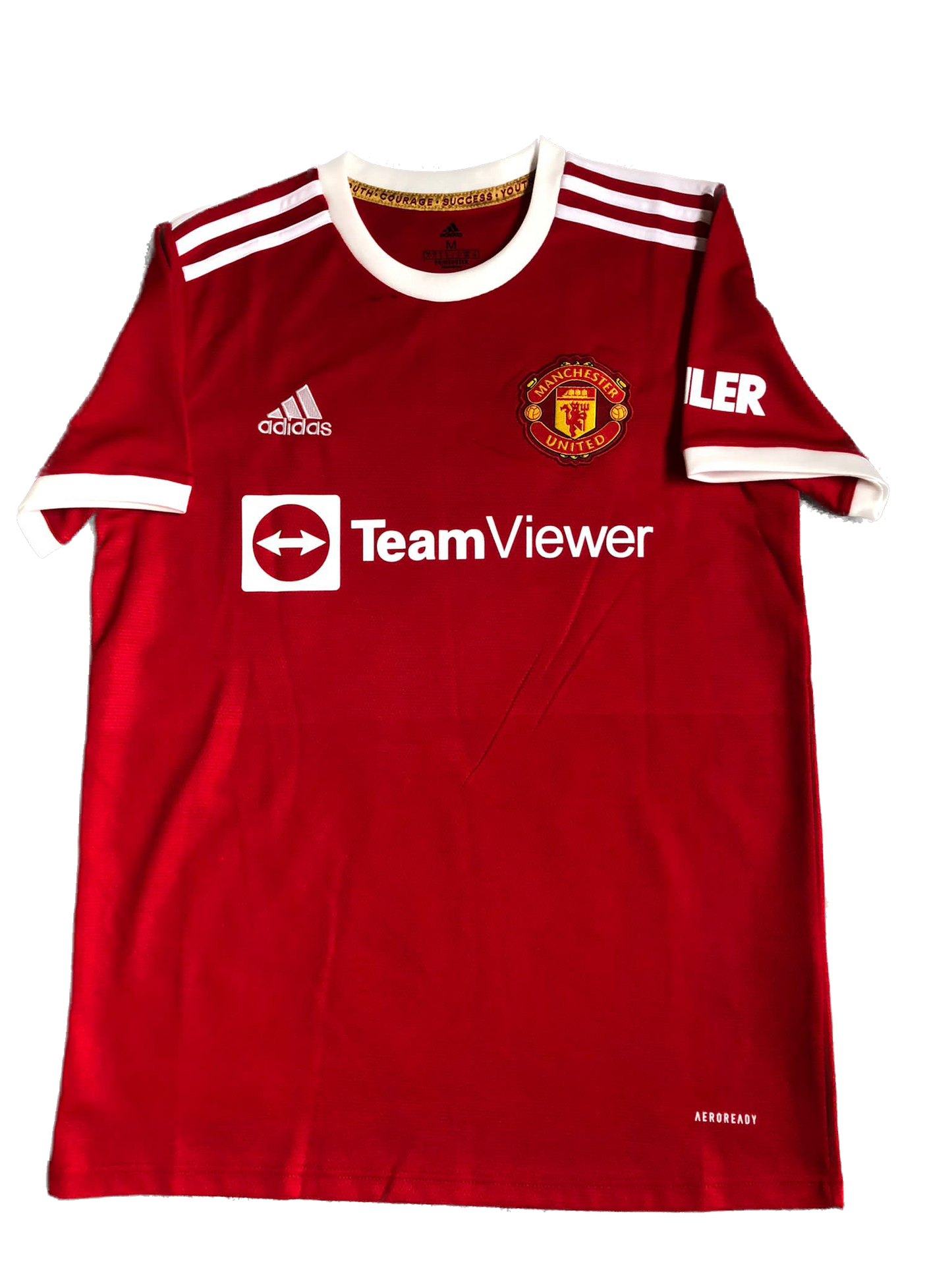Signed Edinson Cavani Manchester United Home Shirt 21/22