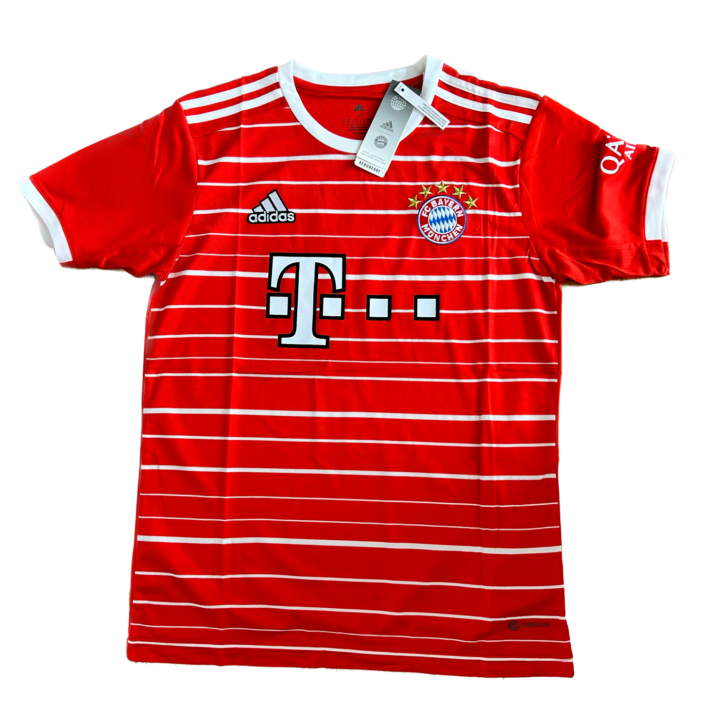 Signed Matthijs De Ligt Bayern Munich Home Shirt 22/23