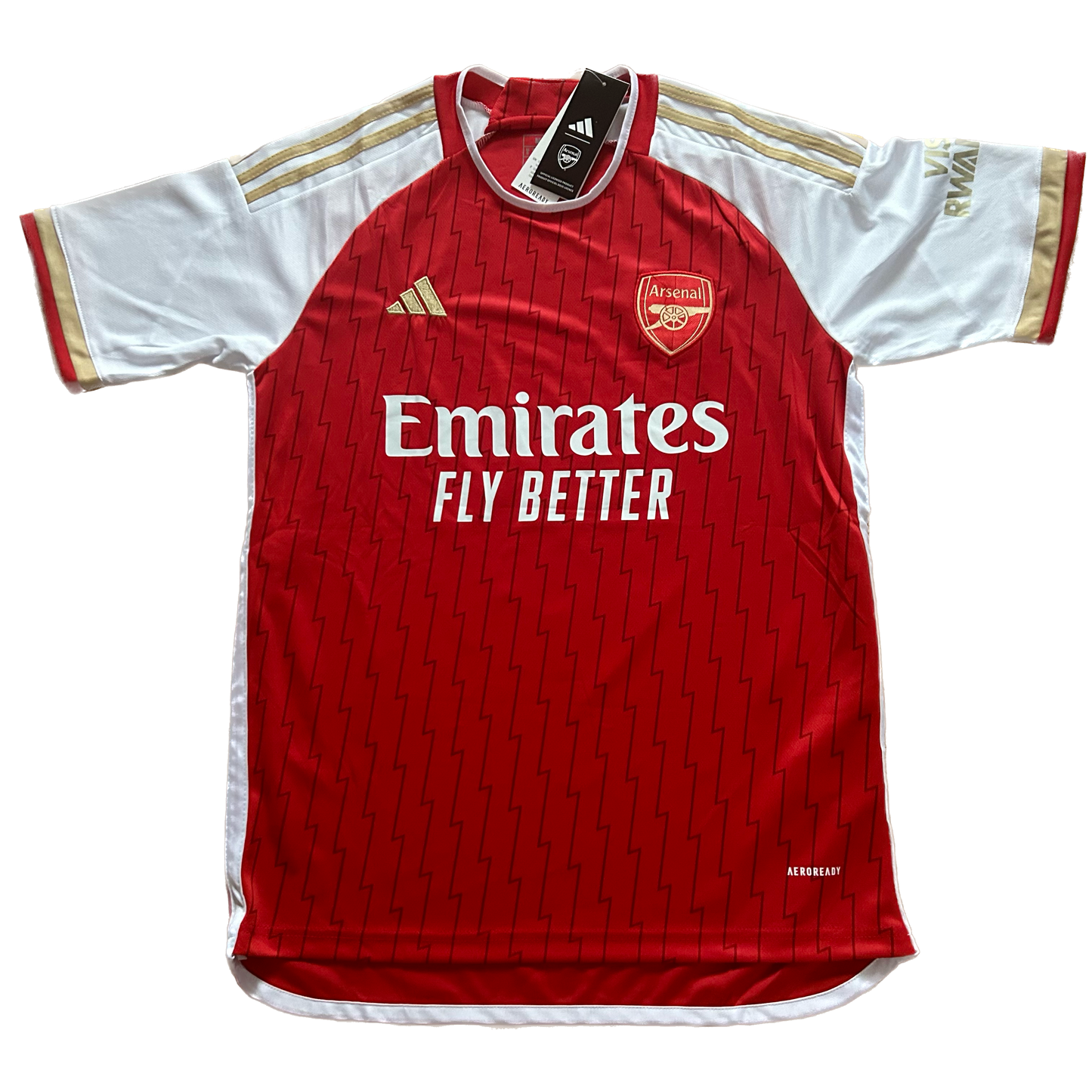 Signed Declan Rice Arsenal Home Shirt 2023/24