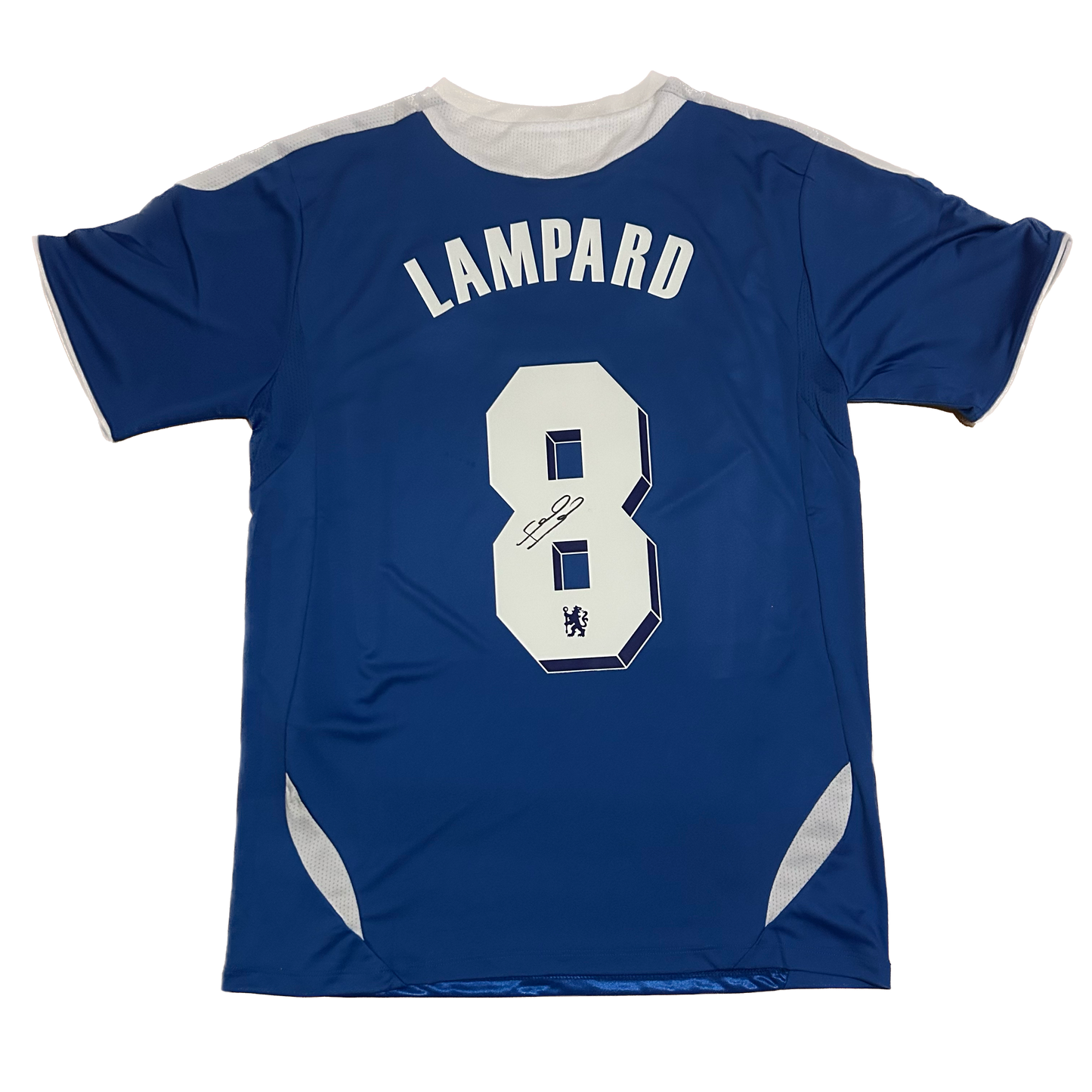 Signed Frank Lampard Chelsea Home Shirt 2011/12 (Champions League Final)
