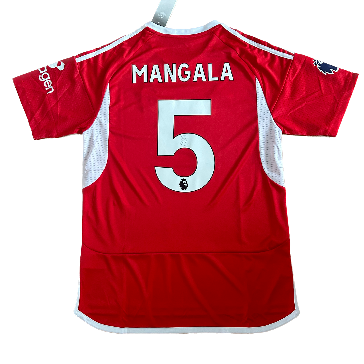 Signed Orel Mangala Nottingham Forest Home Shirt 2023/24