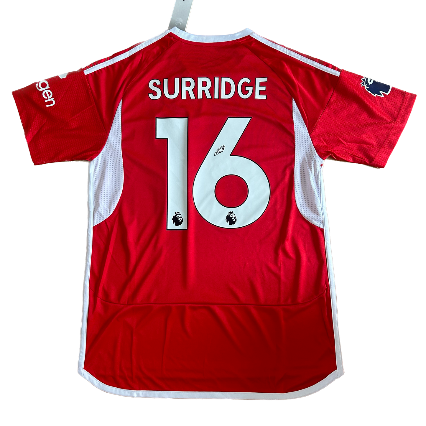 Signed Sam Surridge Nottingham Forest Home Shirt 2023/24