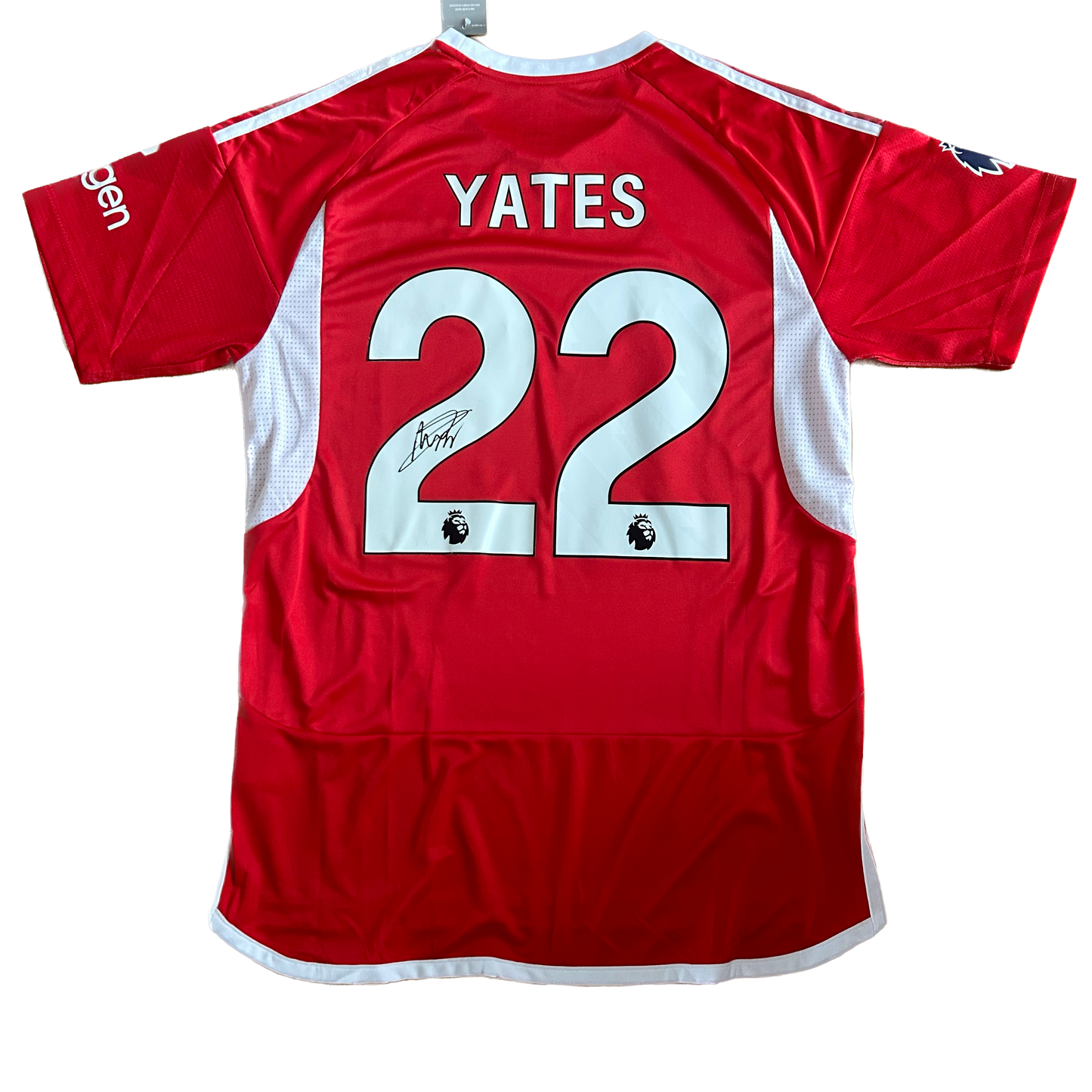 Signed Ryan Yates Nottingham Forest Home Shirt 2023/24