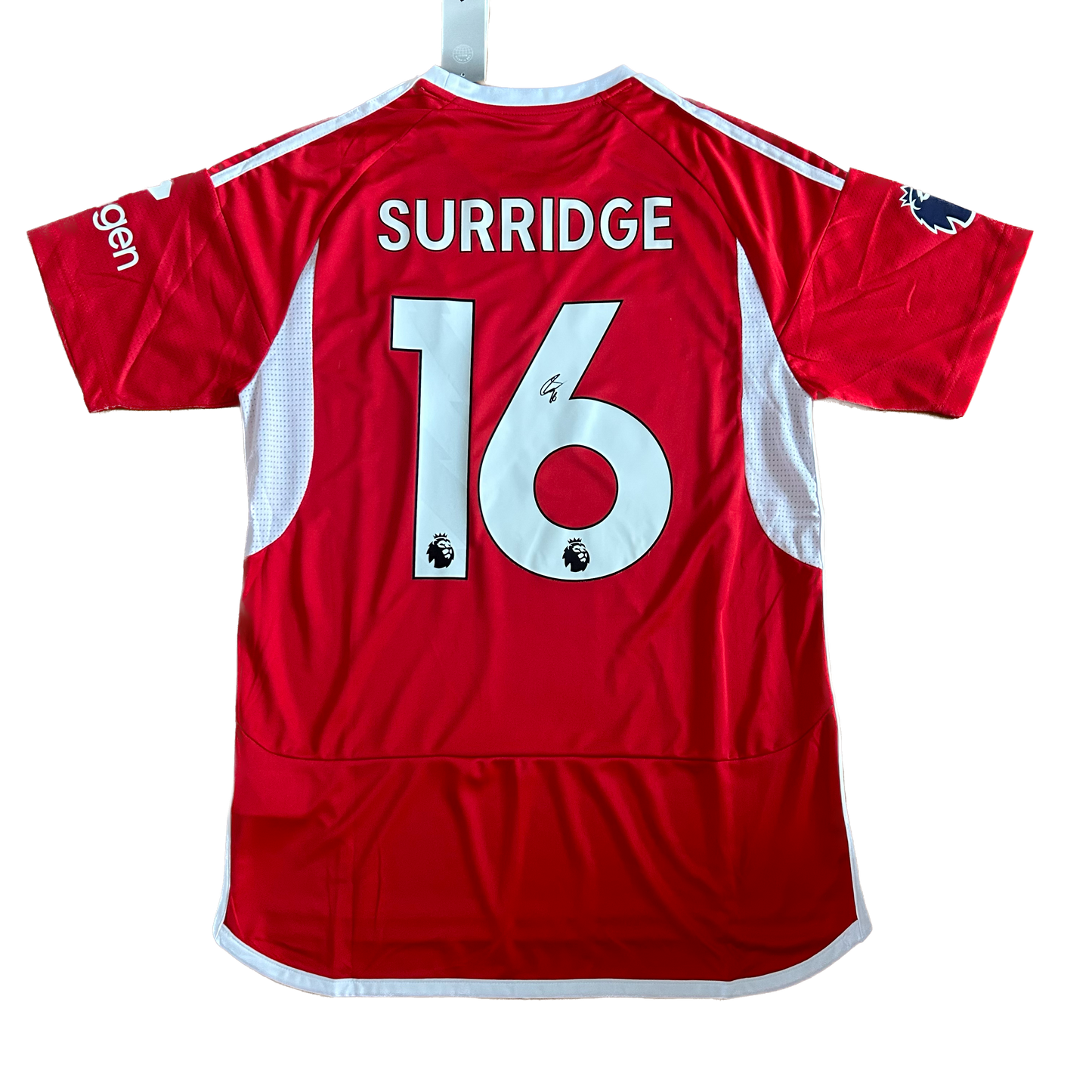 Signed Sam Surridge Nottingham Forest Home Shirt 2023/24