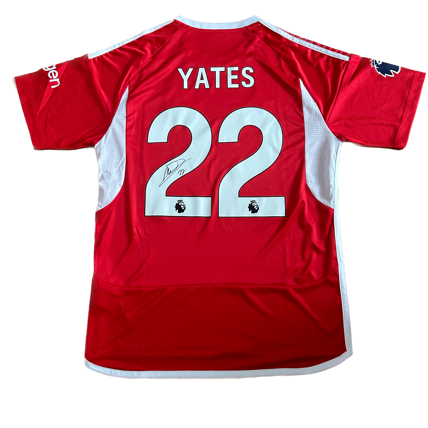 Signed Ryan Yates Nottingham Forest Home Shirt 2023/24