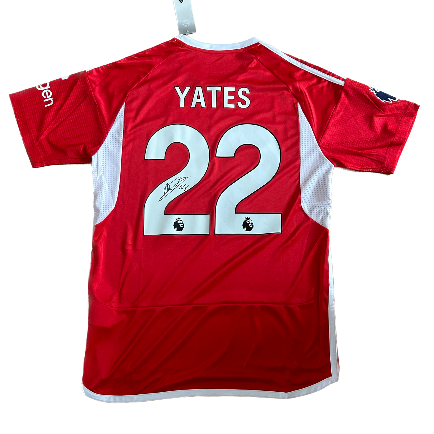 Signed Ryan Yates Nottingham Forest Home Shirt 2023/24