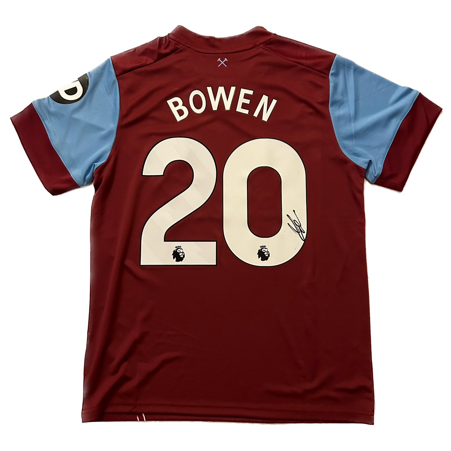 Signed Jarrod Bowen West Ham Home Shirt 2023/24