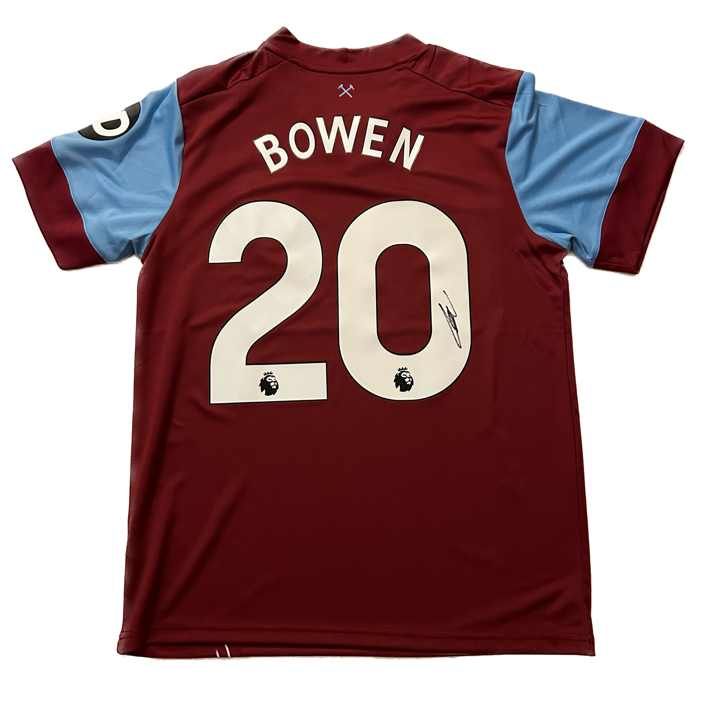 Signed Jarrod Bowen West Ham Home Shirt 2023/24