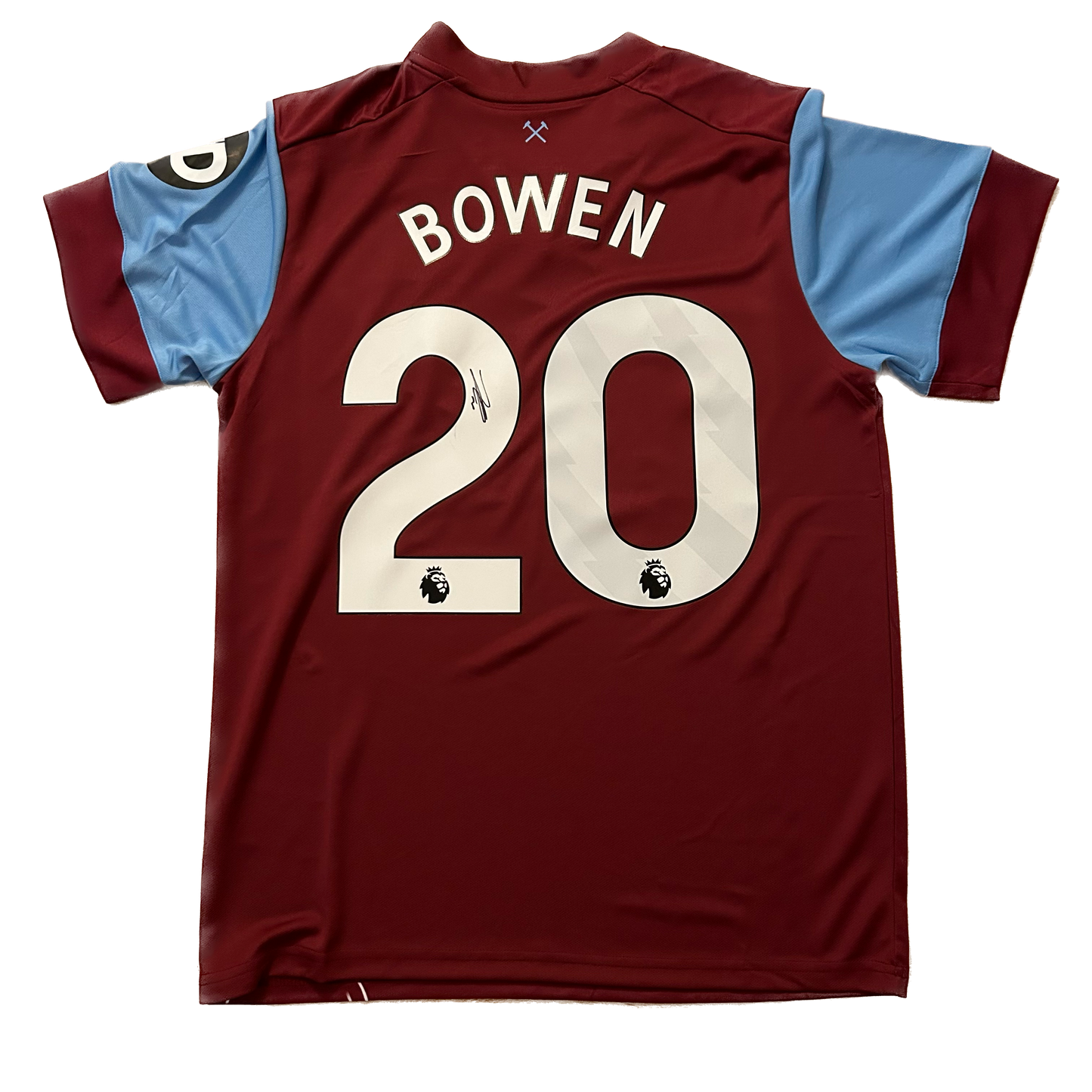 Signed Jarrod Bowen West Ham Home Shirt 2023/24