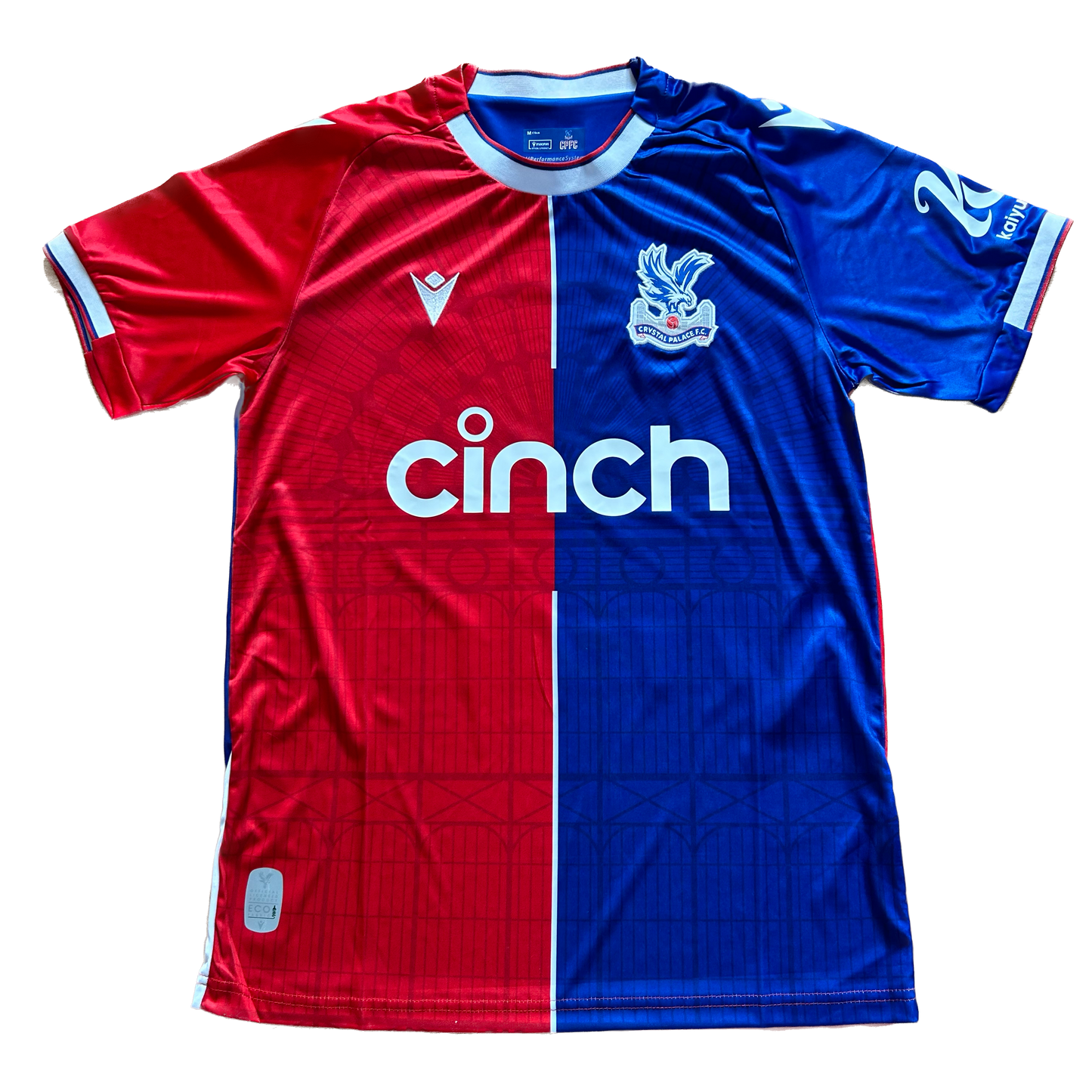 Signed Naouirou Ahamada Crystal Palace Home Shirt 2023/24