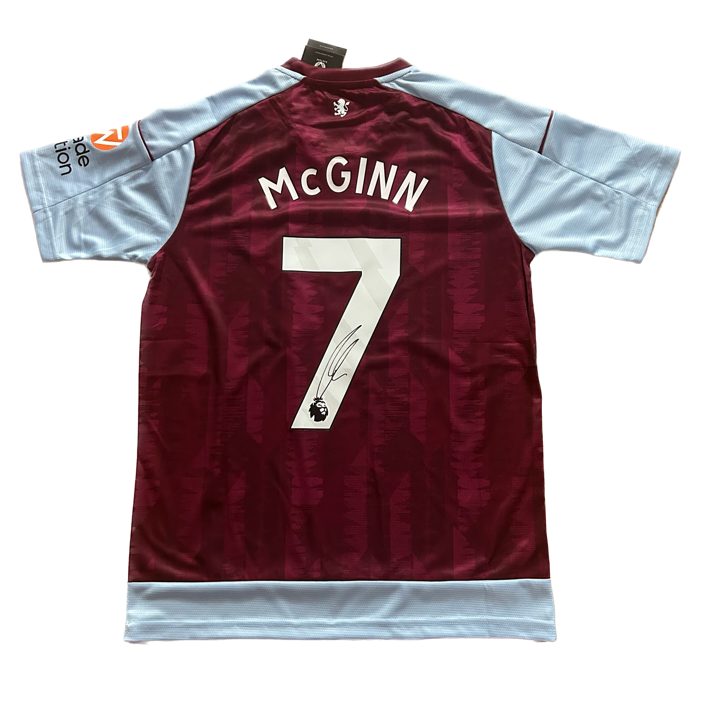 Signed John McGinn Aston Villa Home Shirt 2023/24
