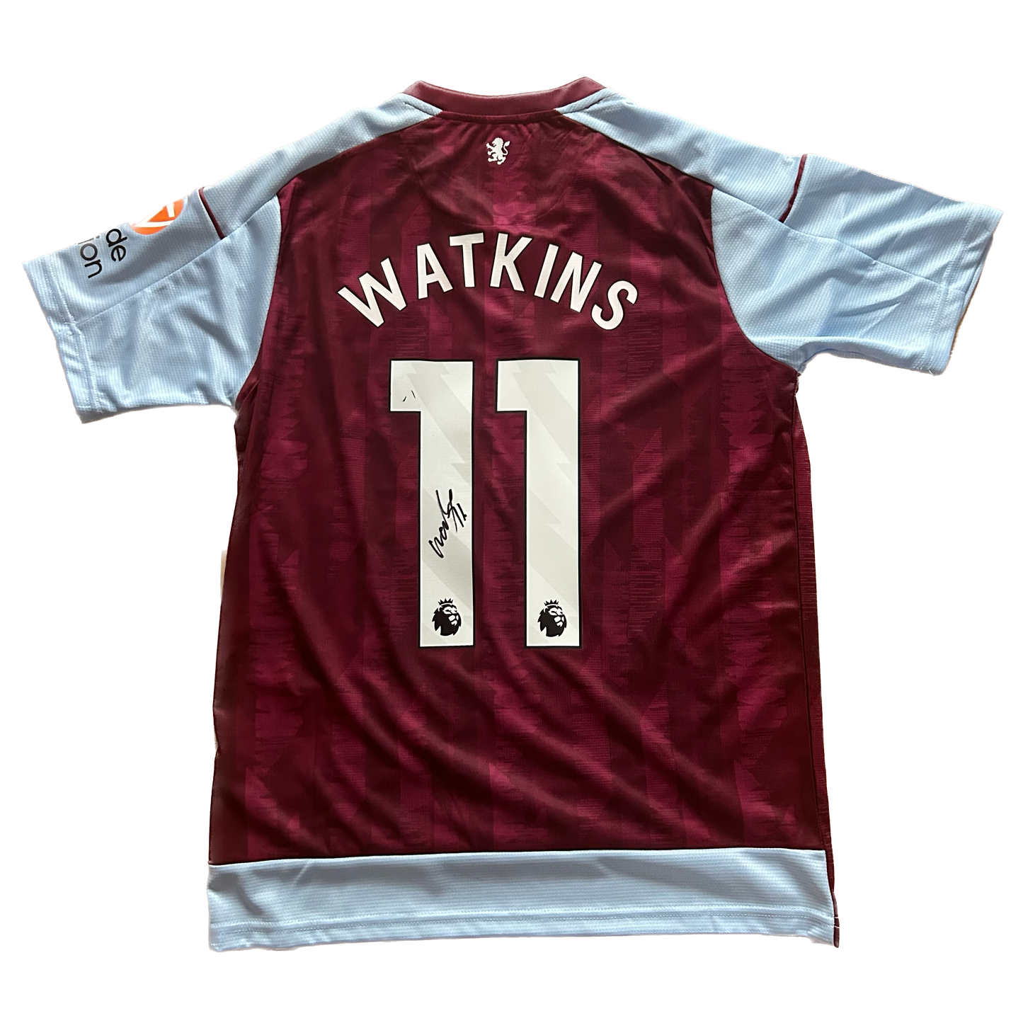 Signed Ollie Watkins Aston Villa Home Shirt 2023/24