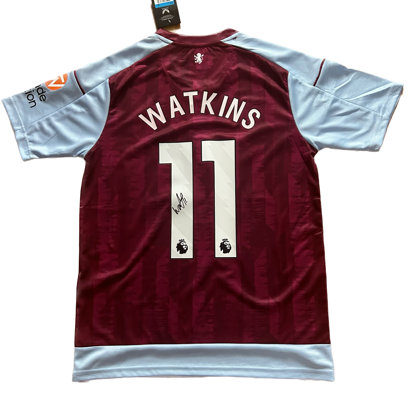 Signed Ollie Watkins Aston Villa Home Shirt 2023/24