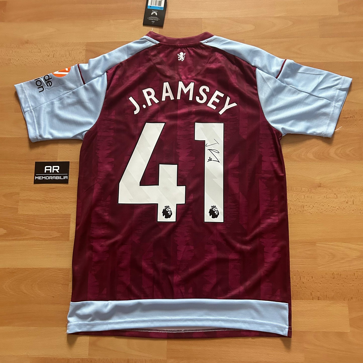 Signed Matty Cash, Jacob Ramsey and John McGinn Aston Villa Home Shirt 2023/24 Bundle