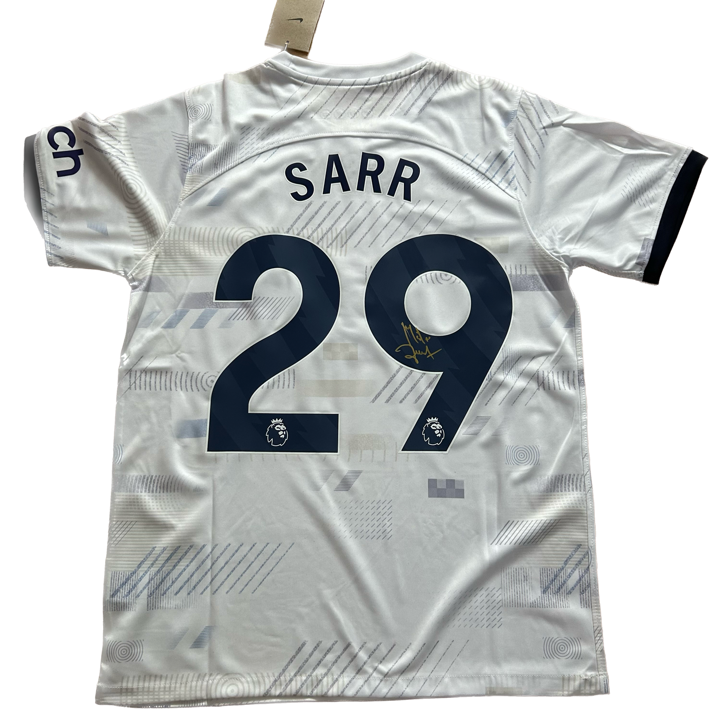 Signed Pape Matar Sarr Spurs Home Shirt 2023/24