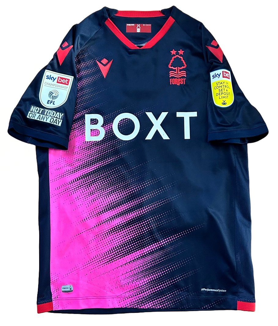 Ryan Yates Matchworn Shirt vs Stoke (Signed and Dedicated) (+ Cook signed shirt 23/24)