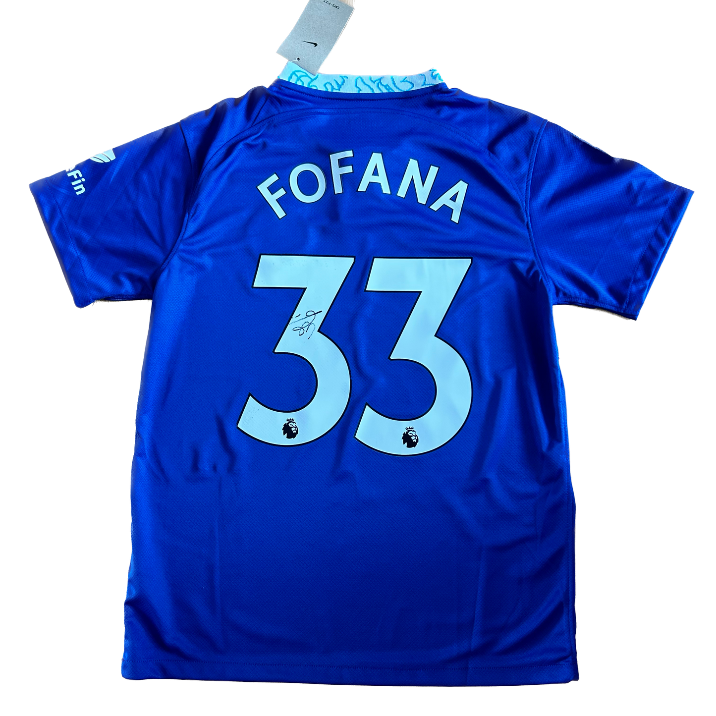 Signed Wesley Fofana Chelsea Home Shirt 22/23