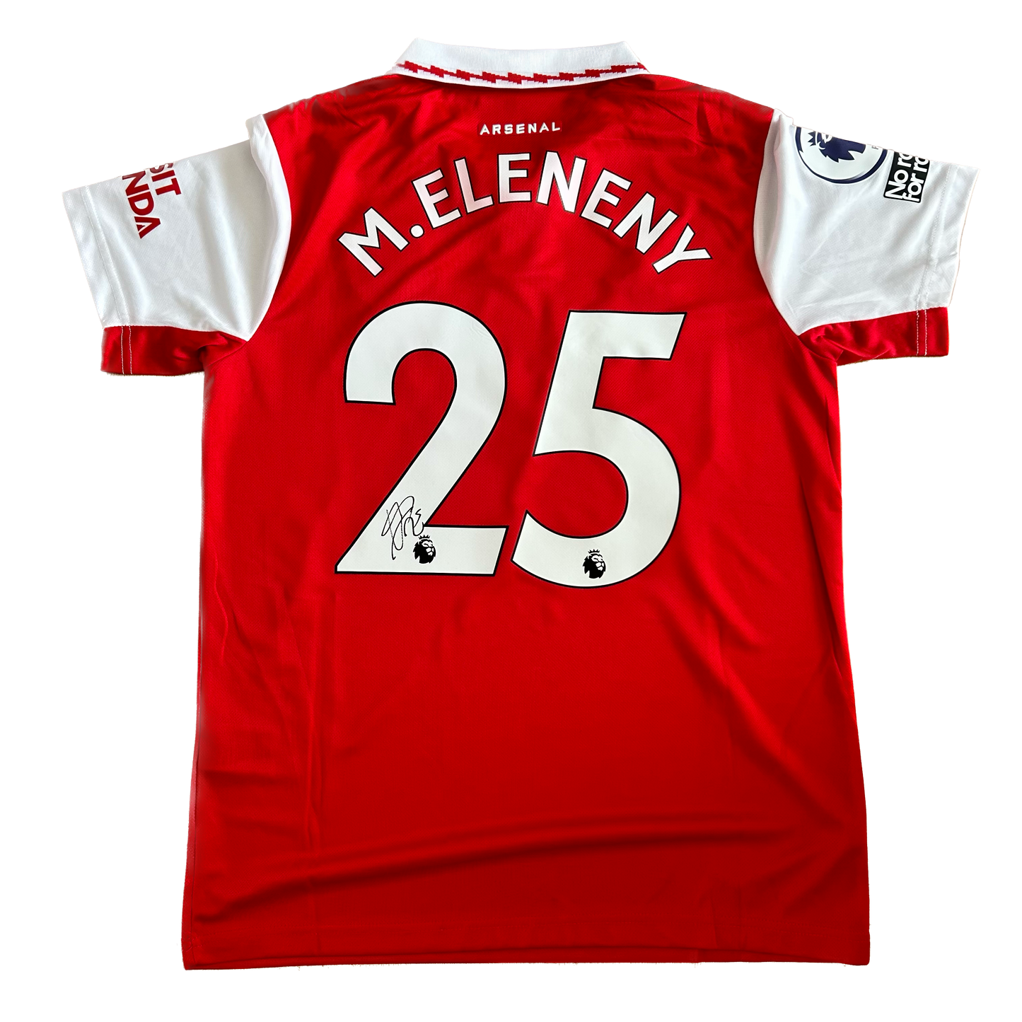 Signed Elneny Arsenal Home Shirt 22/23 (shirt error)