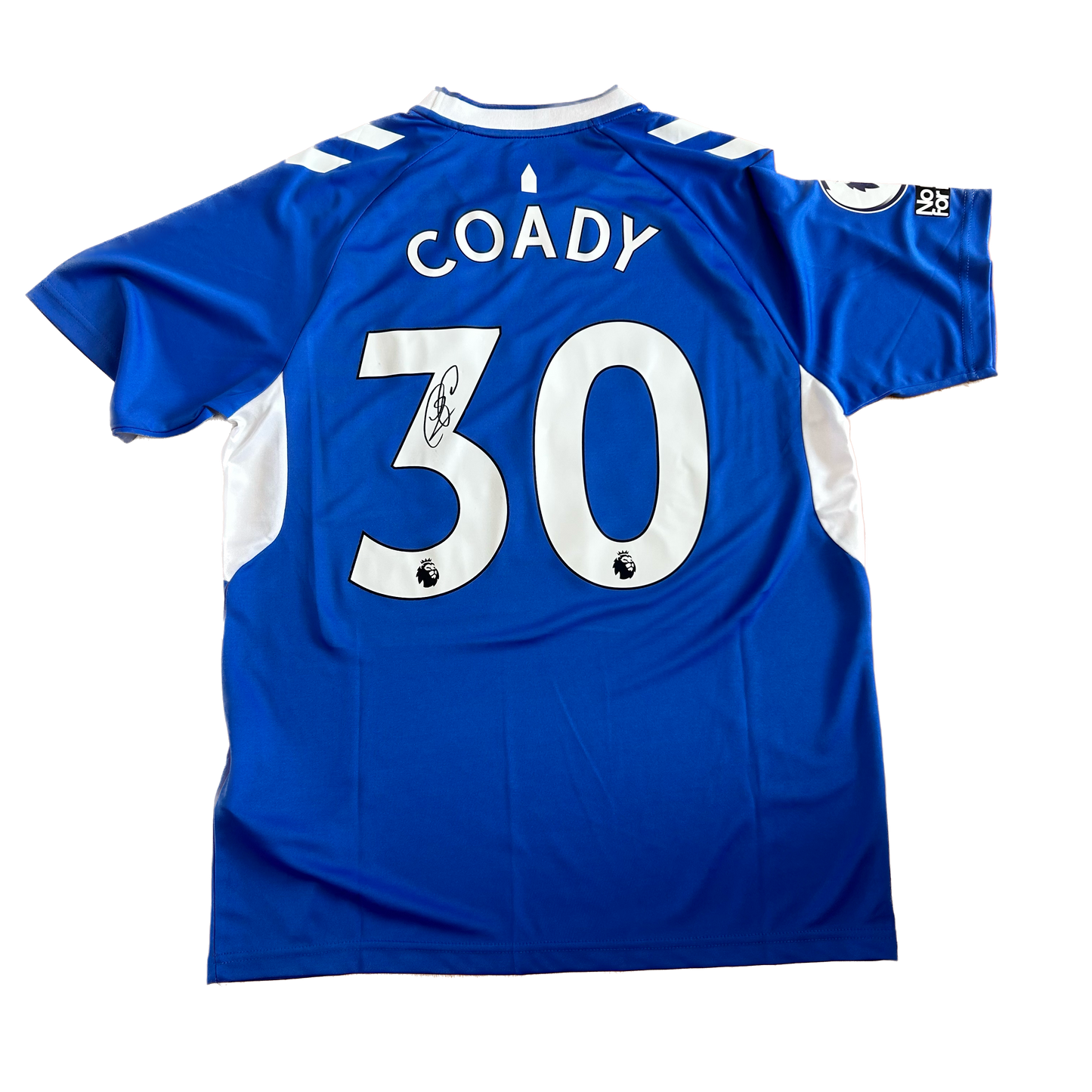 Signed Connor Coady Everton Home Shirt 22/23