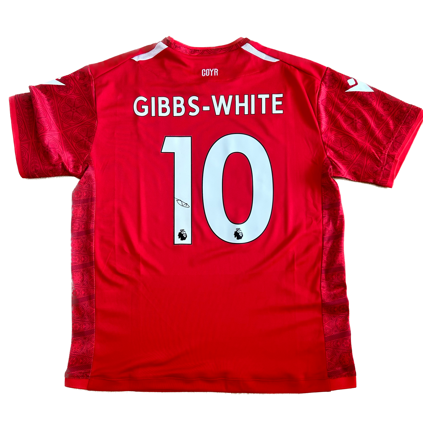 Signed Morgan Gibbs-White Nottingham Forest Home Shirt 22/23