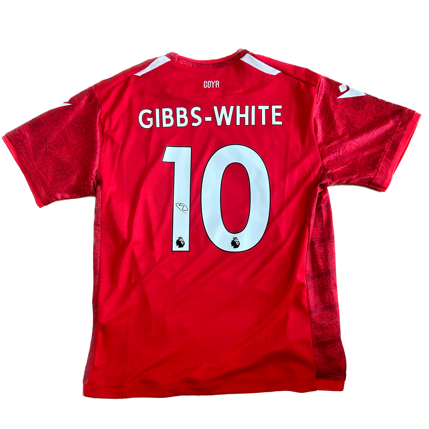 Signed Morgan Gibbs-White Nottingham Forest Home Shirt 22/23