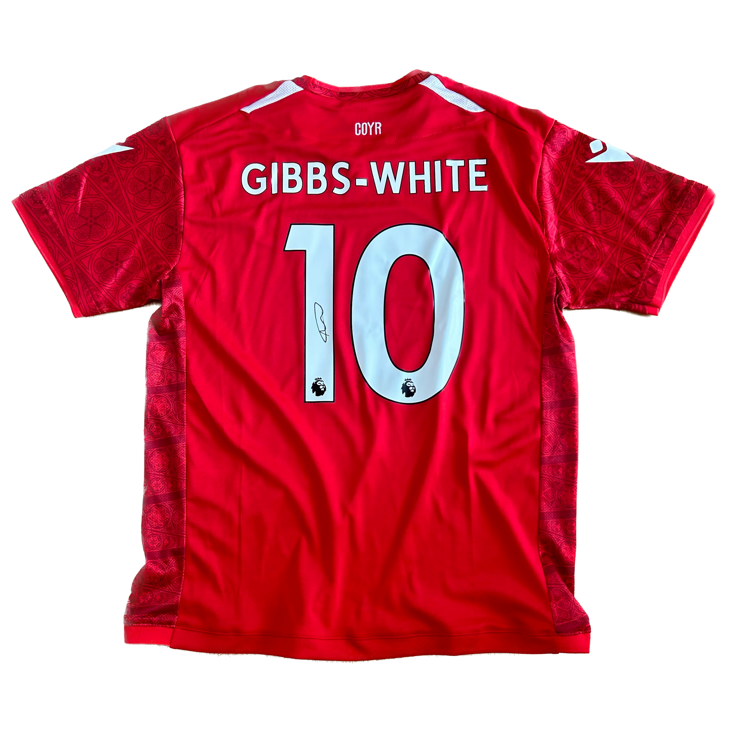Signed Morgan Gibbs-White Nottingham Forest Home Shirt 22/23