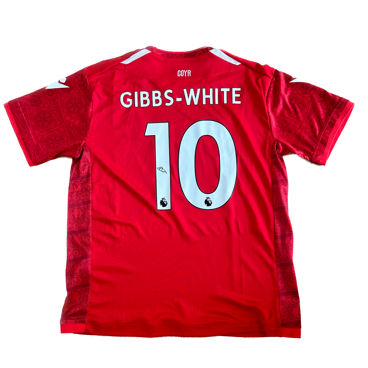 Signed Morgan Gibbs-White Nottingham Forest Home Shirt 22/23