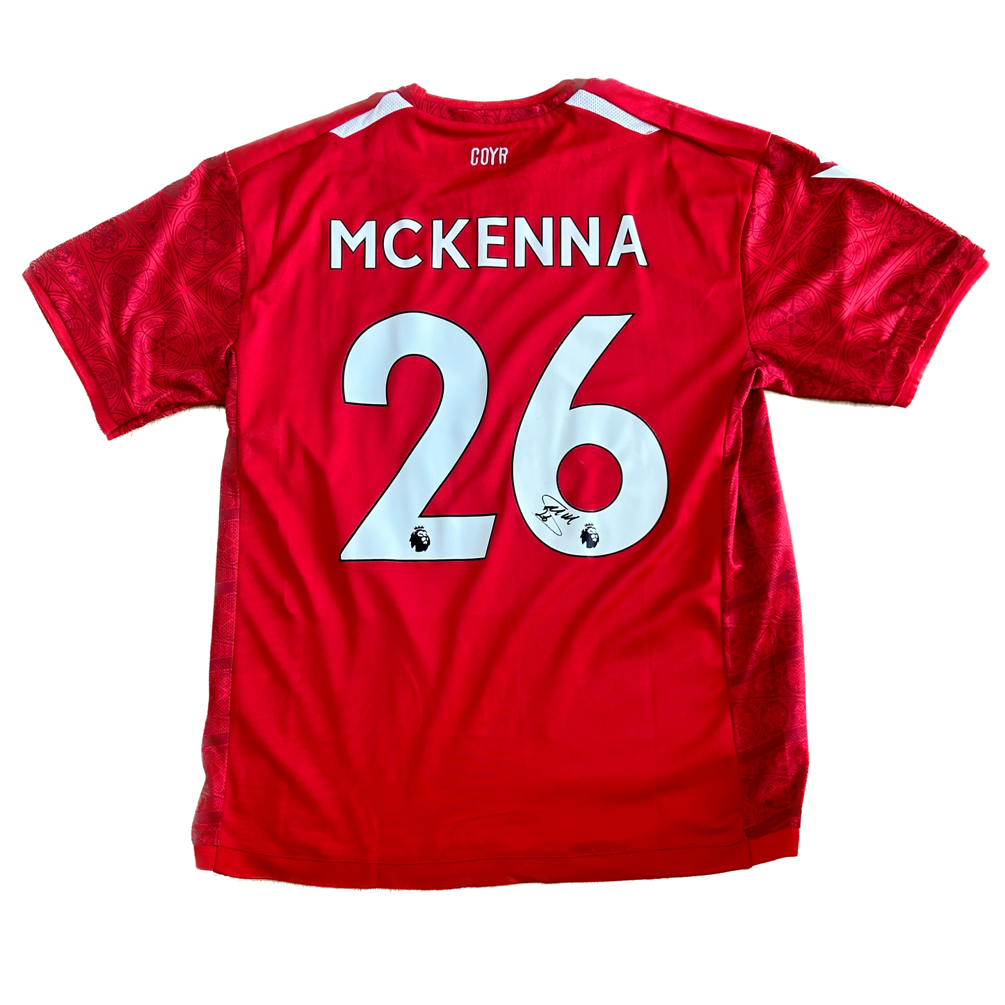 Signed Scott McKenna Nottingham Forest Home Shirt 22/23