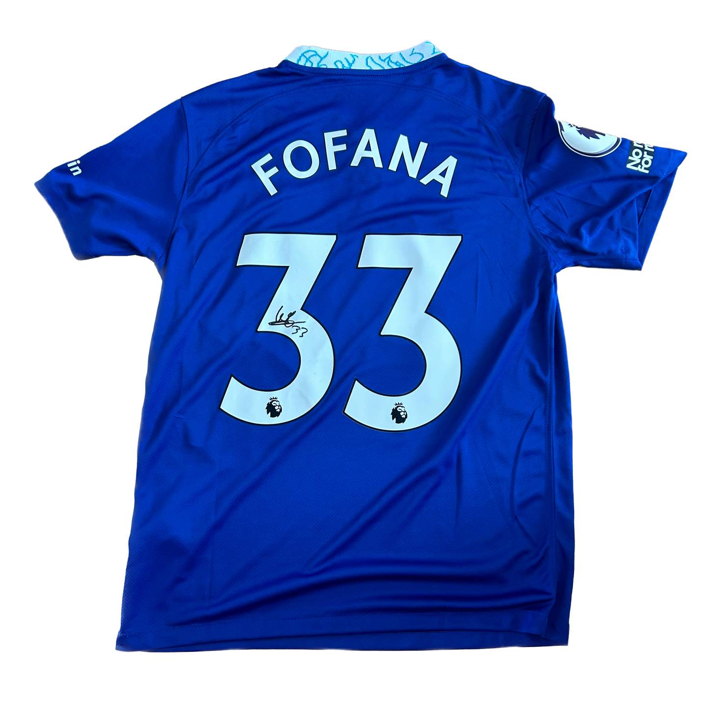 Signed Wesley Fofana Chelsea Home Shirt 22/23