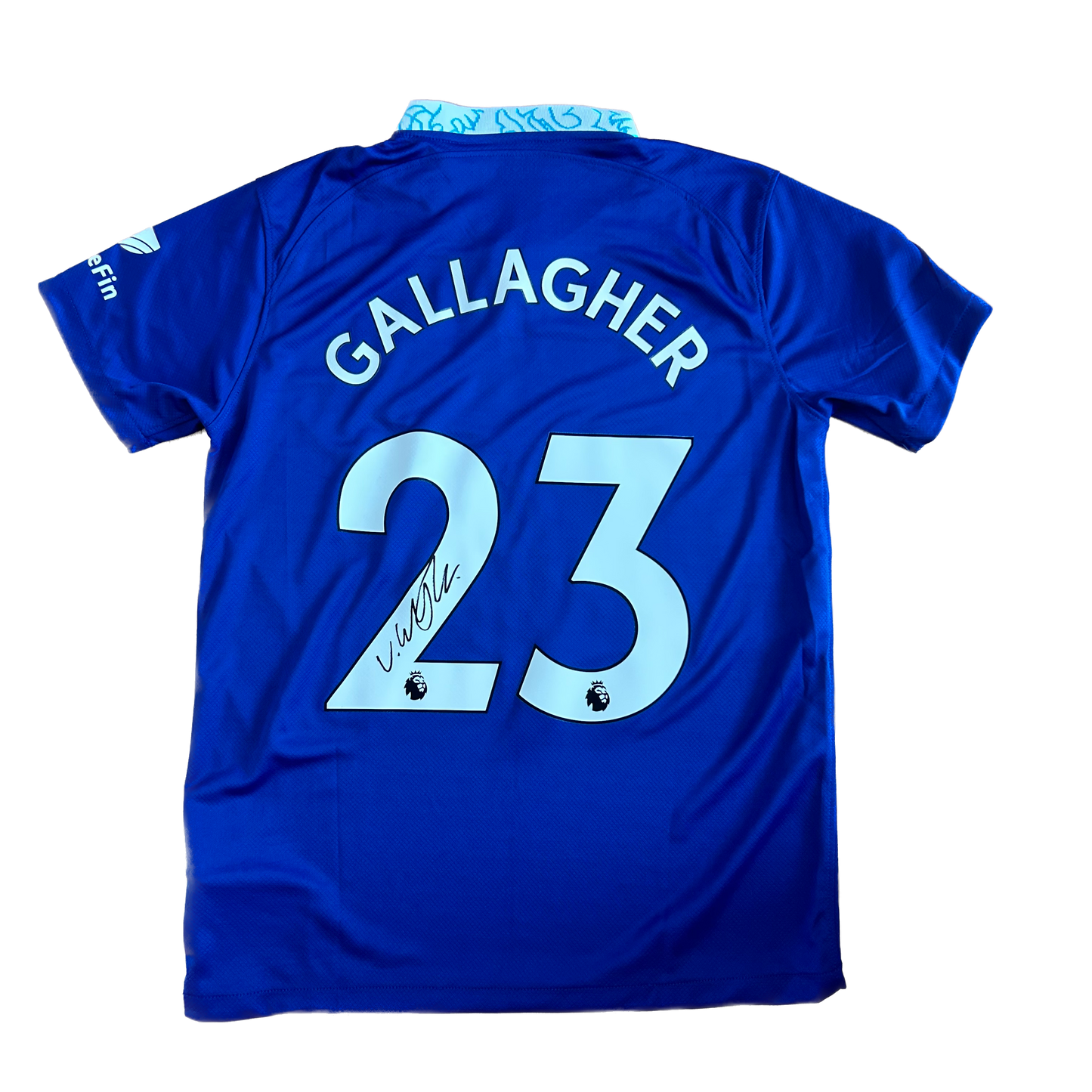 Signed Conor Gallagher Chelsea Home Shirt 22/23