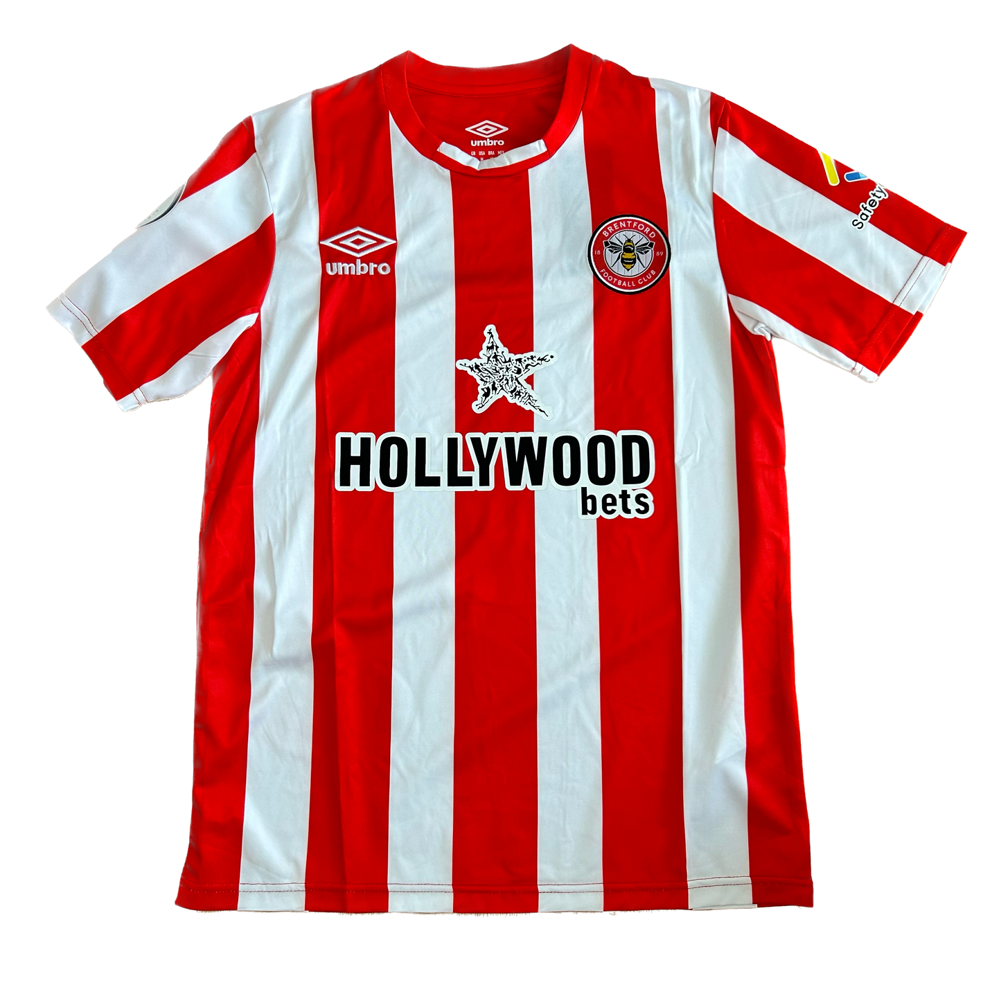 Signed Damsgaard Brentford Home Shirt 2022/23