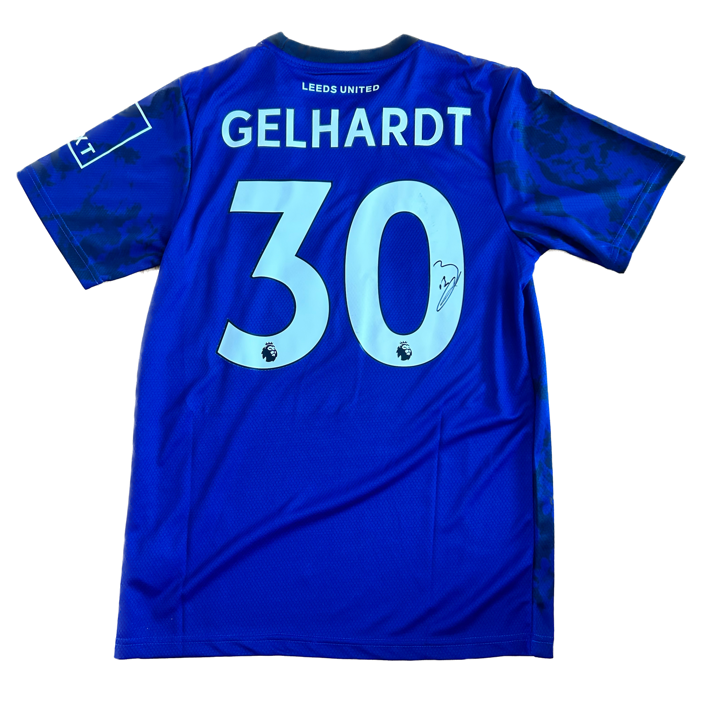 Signed Joe Gelhardt Leeds Away Shirt 21/22