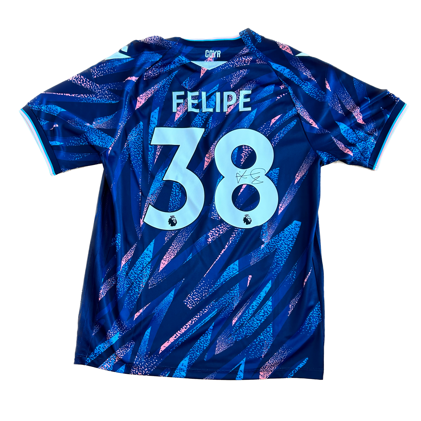 Signed Felipe Nottingham Forest Third Shirt 22/23