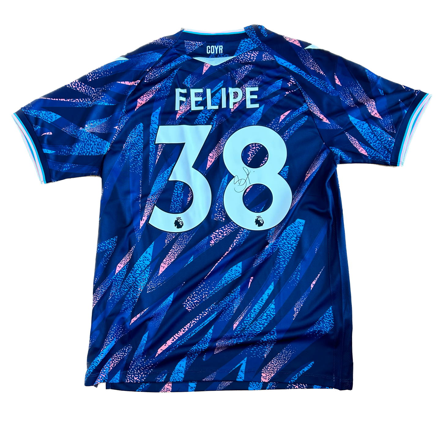 Signed Felipe Nottingham Forest Third Shirt 22/23