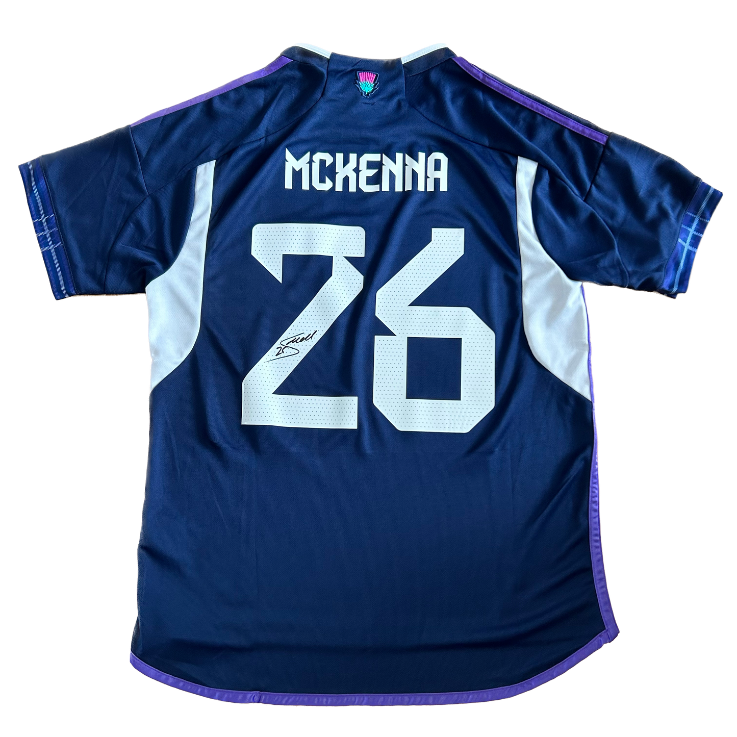 Signed Scott McKenna Scotland Home Shirt 22/23