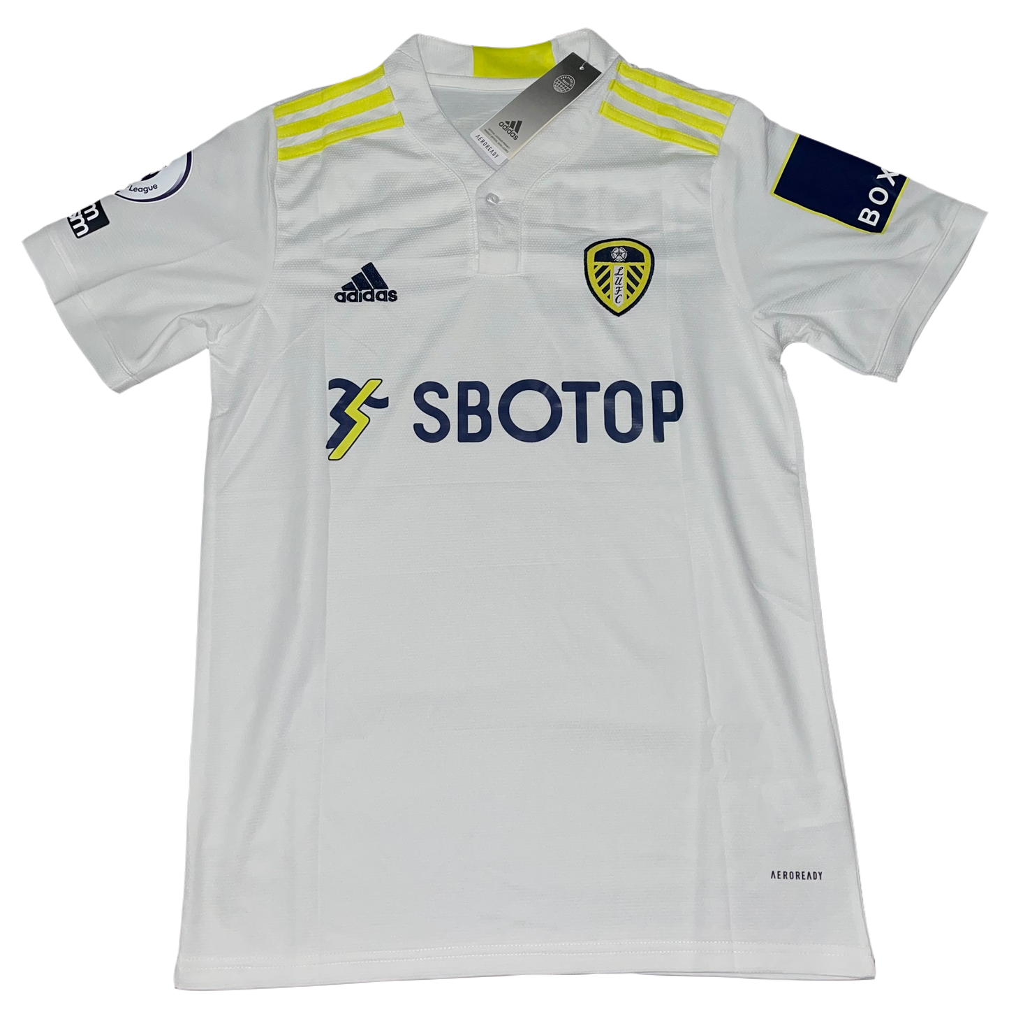 Signed Rodrigo Moreno Leeds Home Shirt 21/22