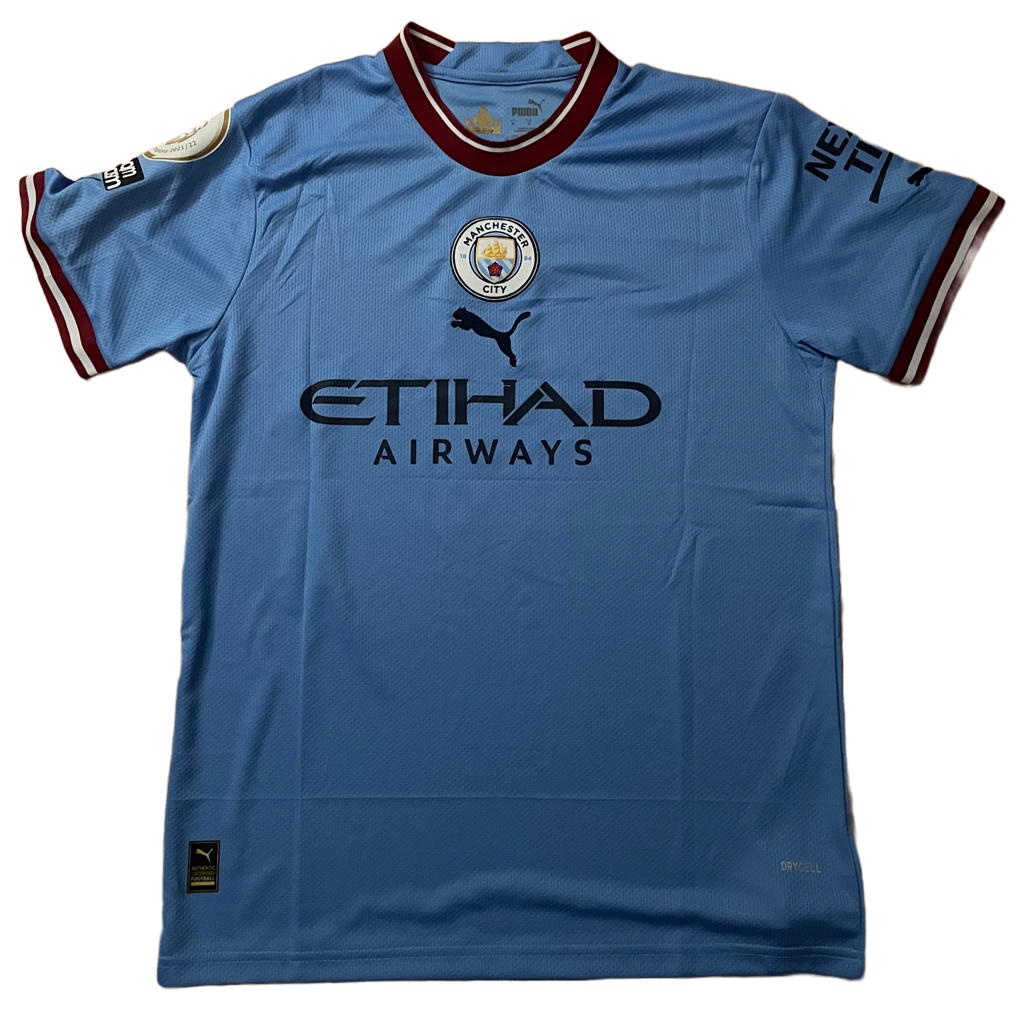 Signed İlkay Gündoğan Manchester City Home Shirt 22/22