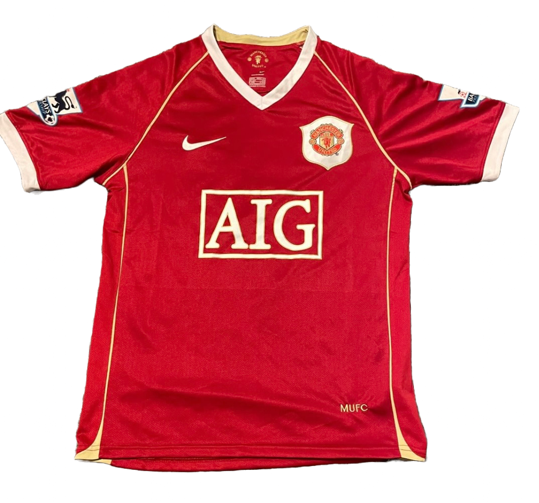 Signed Cristiano Ronaldo Manchester United Home Shirt 06/07