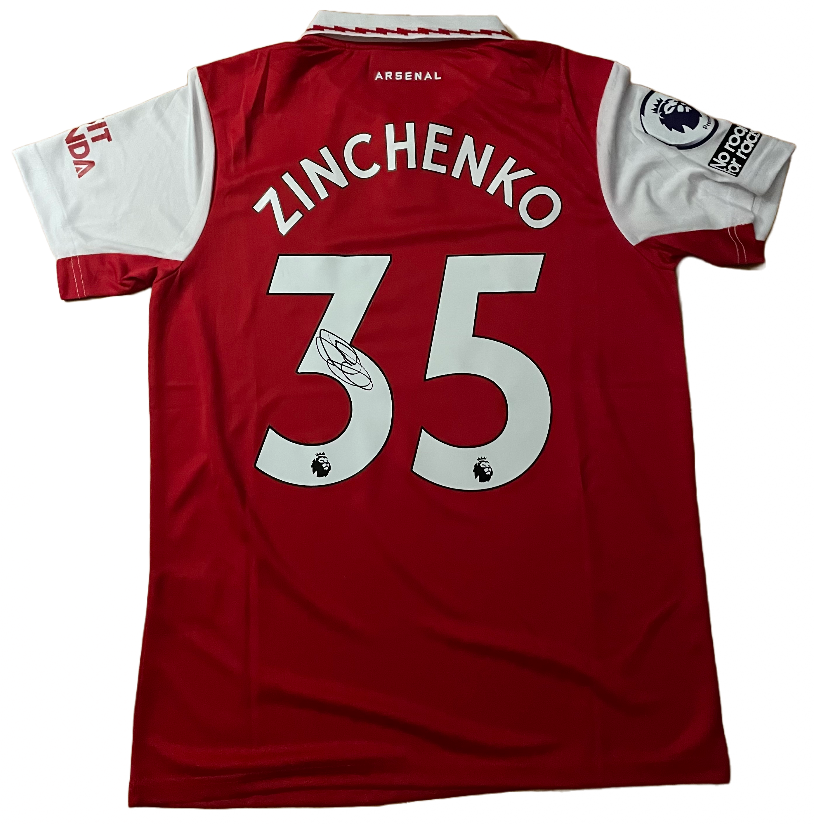 zinchenko arsenal jersey