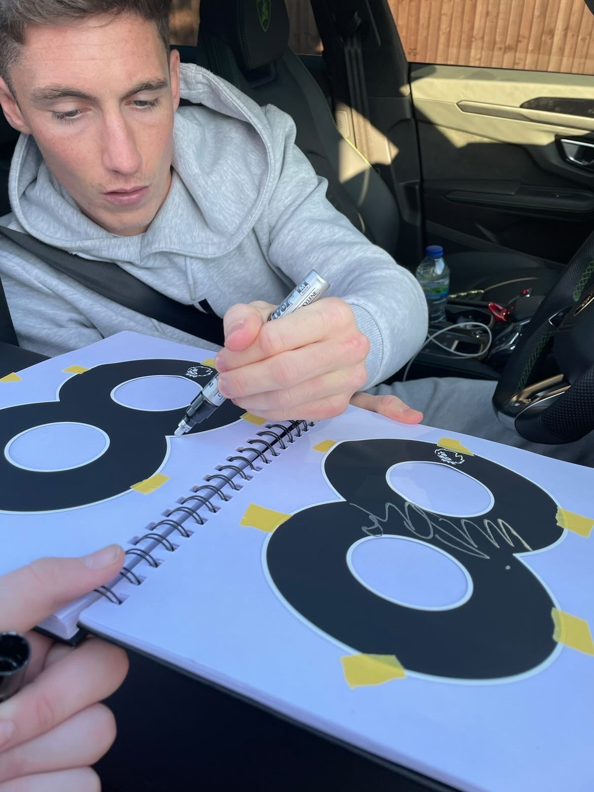Signed Harry Wilson Fulham Home Shirt 22/23 (Smudged)
