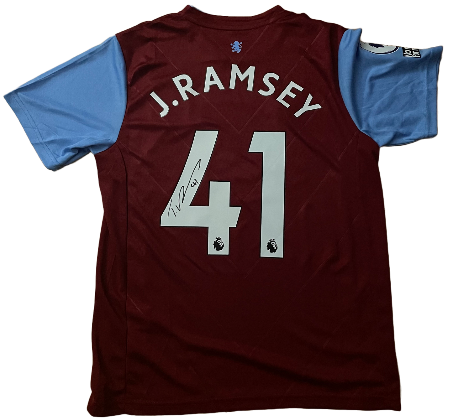 Signed Jacob Ramsey Aston Villa Home Shirt 22/23