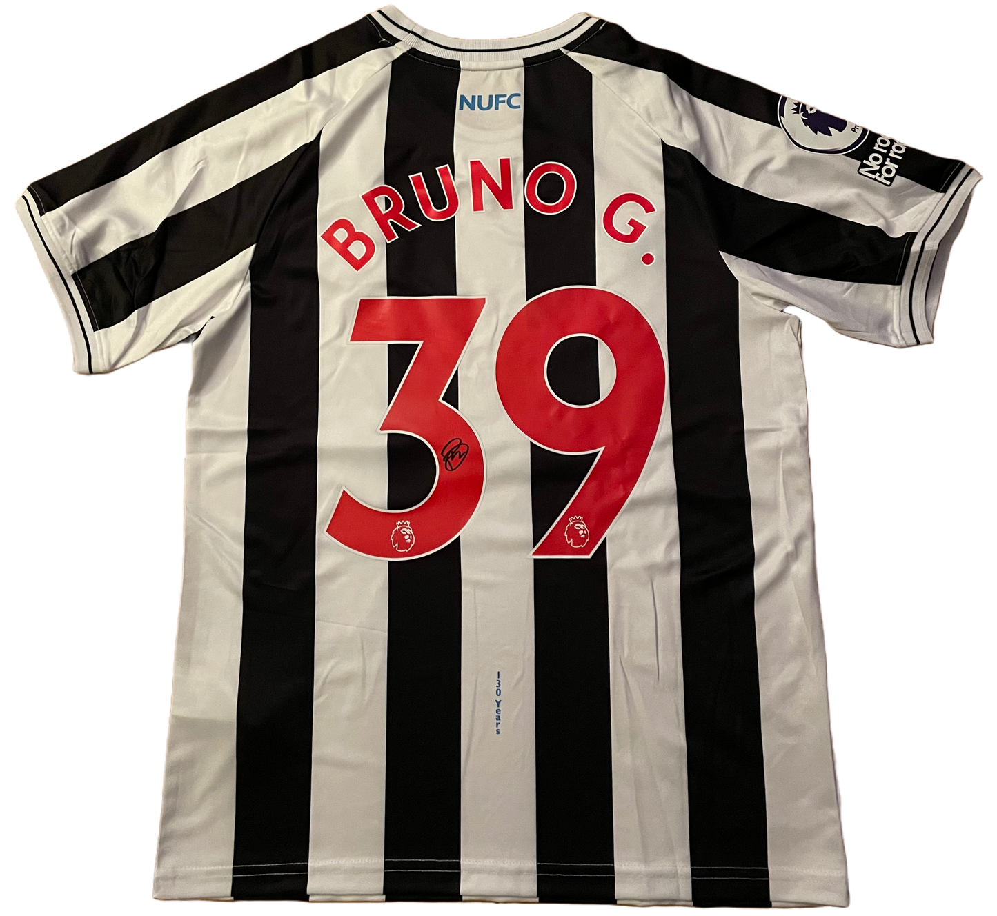 Signed Bruno Guimarães Newcastle Home Shirt 22/23