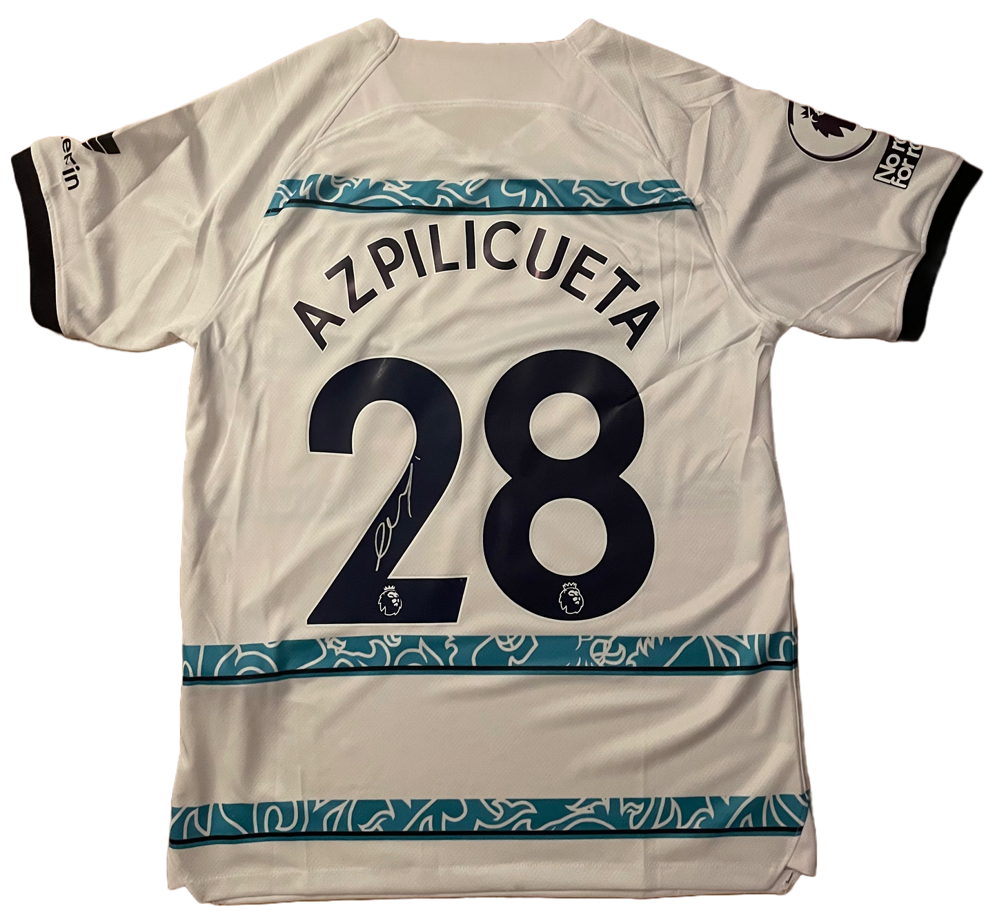 Signed Azpilicueta Chelsea Away Shirt 22/23