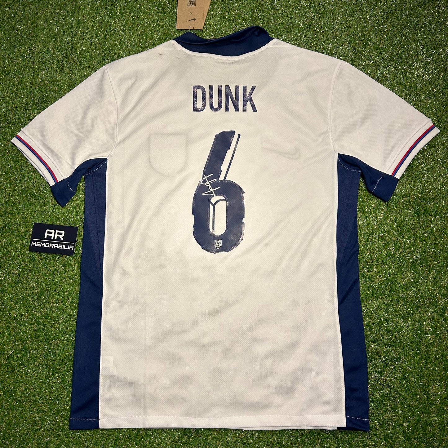 Signed Lewis Dunk England Home 2024