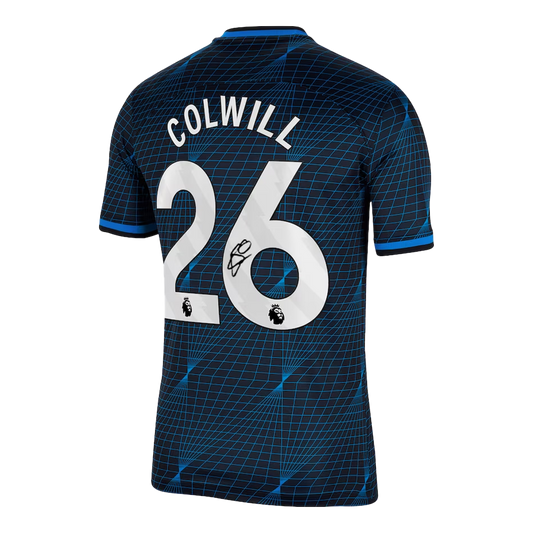 Signed Levi Colwill Chelsea Away Shirt 2023/24