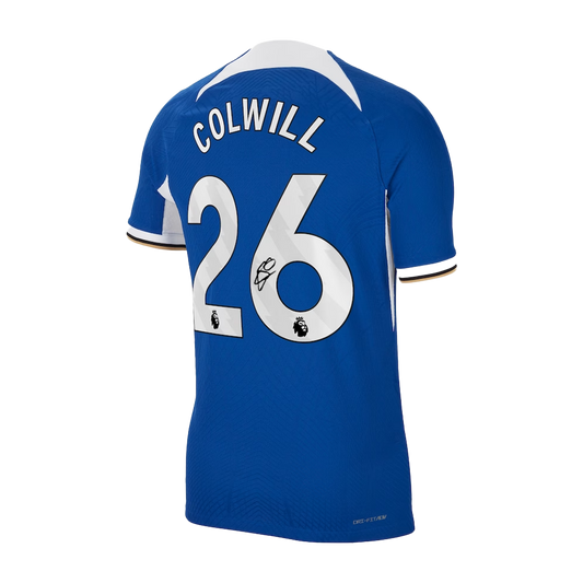 Signed Levi Colwill Chelsea Home Shirt 2023/24