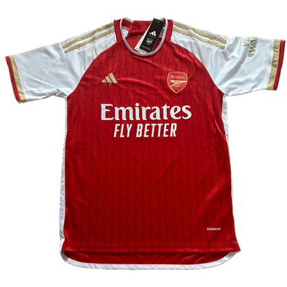 Signed Martin Ødegaard Arsenal Home Shirt 2023/24