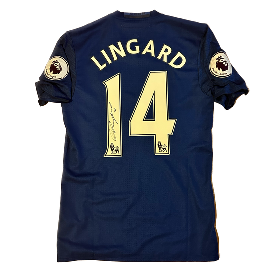 Jesse Lingard Matchworn/Issued Shirt vs Middlesborough (Signed)