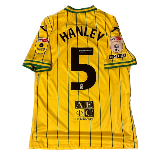 Grant Hanley Matchworn Shirt vs Sheffield United