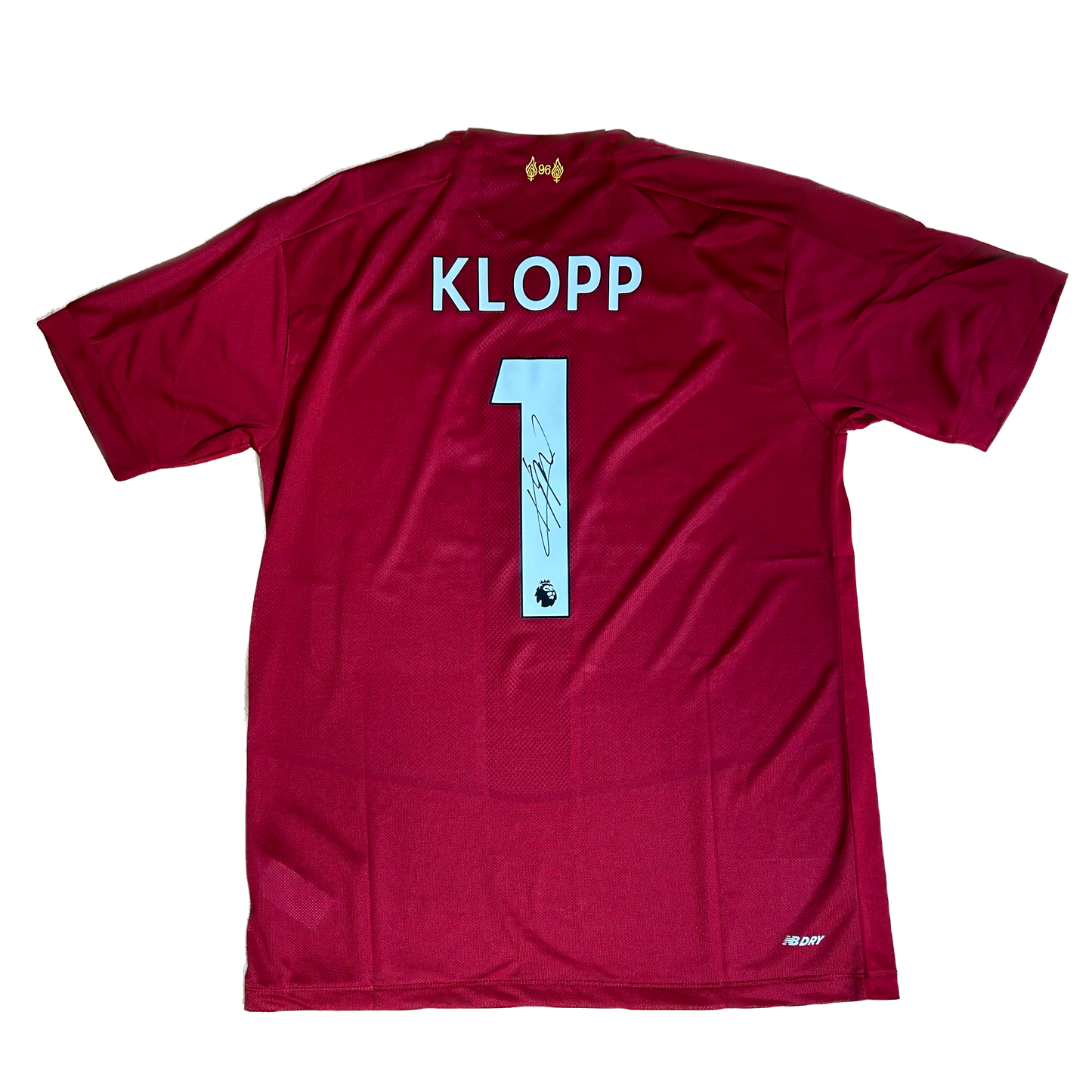 Signed Jurgen Klopp Liverpool Home Shirt 2019/20